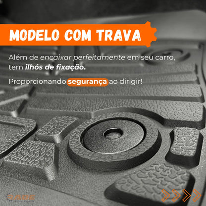 Tapete Bandeja Volkswagen Amarok 2012/2026 Sob Medida Jogo Completo
