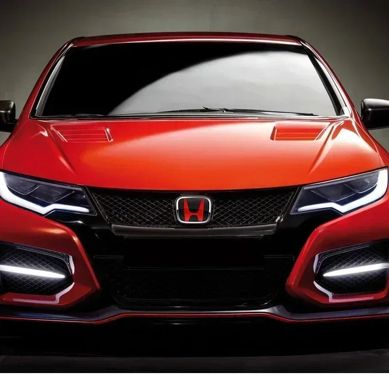 Emblema Honda para Grade, Porta-Malas e Volante – Logo 3D em ABS Premium Anti Risco