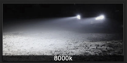 Lâmpada LED Automotiva H11/H8/H9 80W 30000LM – Farol e Neblina Super Brilho 3000K/6000K (Kit 2 Peças)