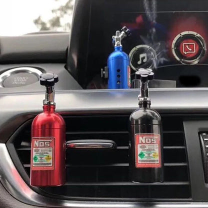 Perfume Automotivo NOS Nitro para Saída de Ar – Aromatizador Vent Clip Estilo Racing (Kit com Refis)