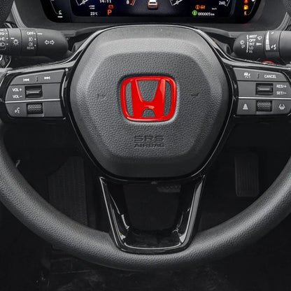 Emblema 3D para Volante Automotivo Adesivo Decorativo Premium Honda