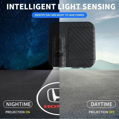 Luz de Porta Automotiva LED com Projeção Logo para Honda