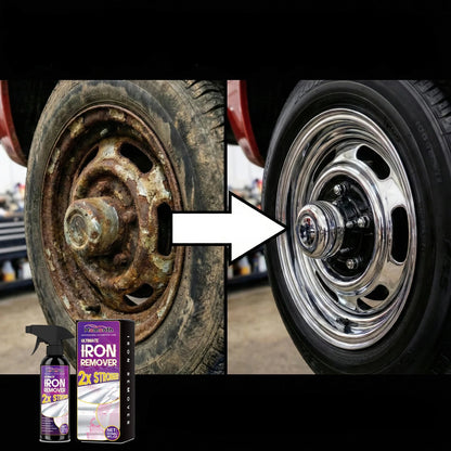 Removedor de Ferrugem Automotivo Spray Alta Potência para Rodas e Metais