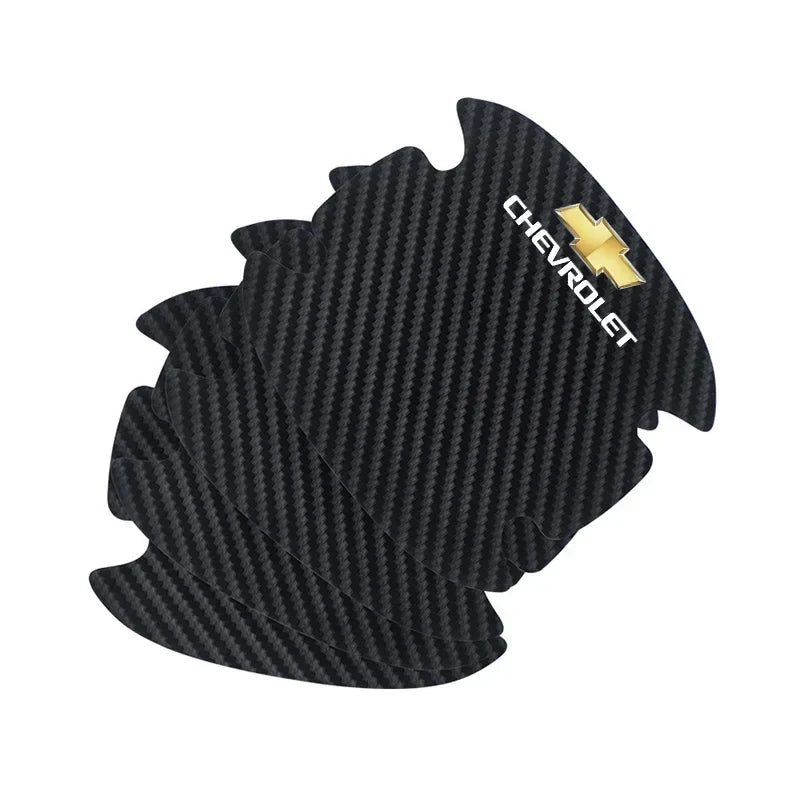 Adesivo Protetor de Maçaneta Automotiva para Chevrolet – Kit 4 Peças Anti Risco Porta Carro