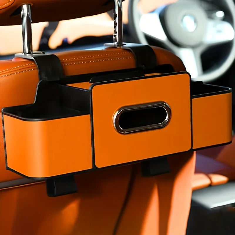 Organizador de Banco Automotivo com Porta Copos e Porta Objetos