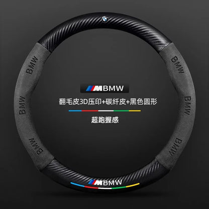 Capa de Volante Esportiva Antiderrapante para BMW Série M e Linhas F G E