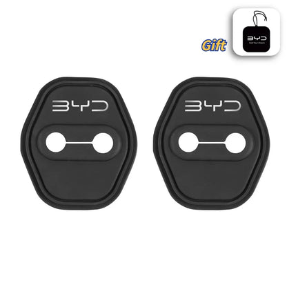 Protetor de Fechadura BYD Silicone Anti Impacto Porta Automotiva