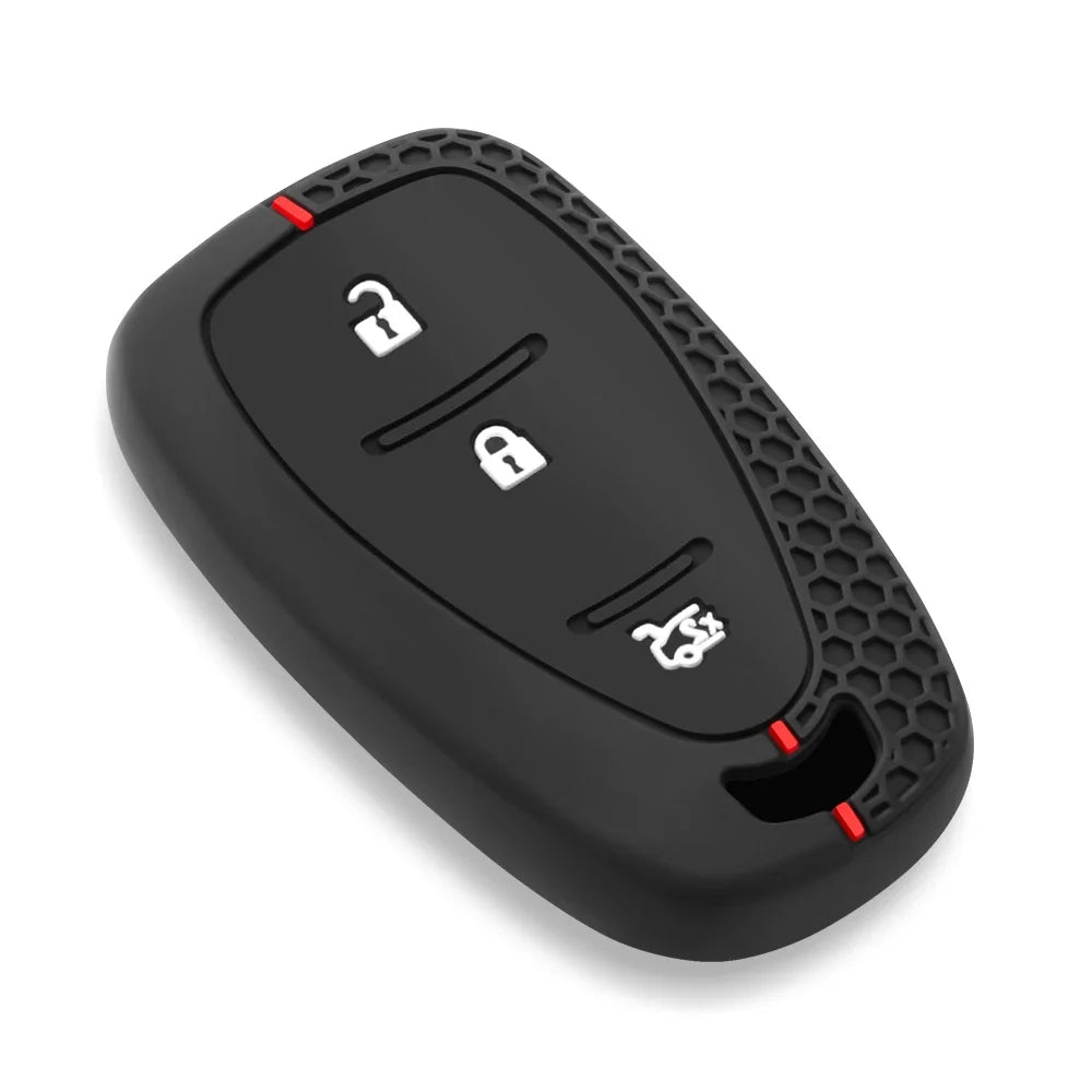 Capa de Chave Automotiva Silicone para Chevrolet Cruze, Camaro e Onix – Proteção Completa Anti Risco