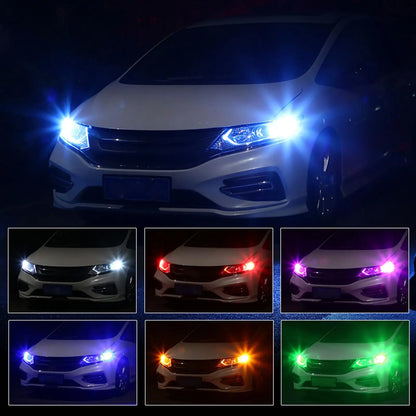 Lâmpada LED Automotiva T10 Super Brilho – Luz de Posição, Placa e Interior 12V/24V (Par)