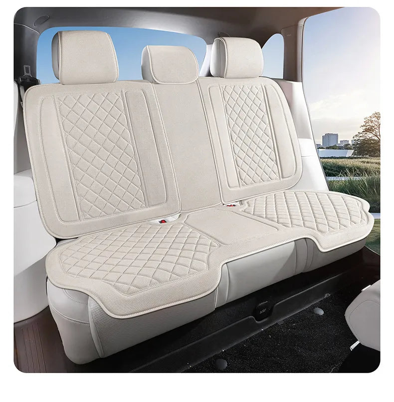 Capa de Banco Automotivo Completa em Linho Respirável para Carro e suv