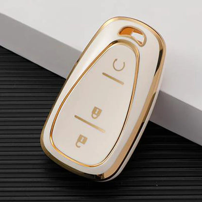 Capa de Chave Automotiva TPU para Chevrolet Cruze, Camaro e Onix – Proteção Premium Anti Risco