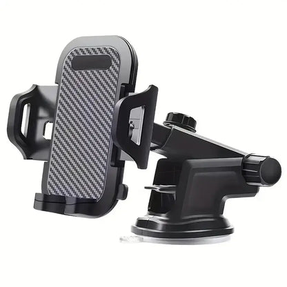 Suporte de Celular Veicular com Ventosa Ajustável para Painel ou Vidro
