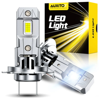 Lâmpada LED H7 Canbus 30000LM 6500K para Farol Automotivo – Luz Branca Ultra Forte Plug and Play