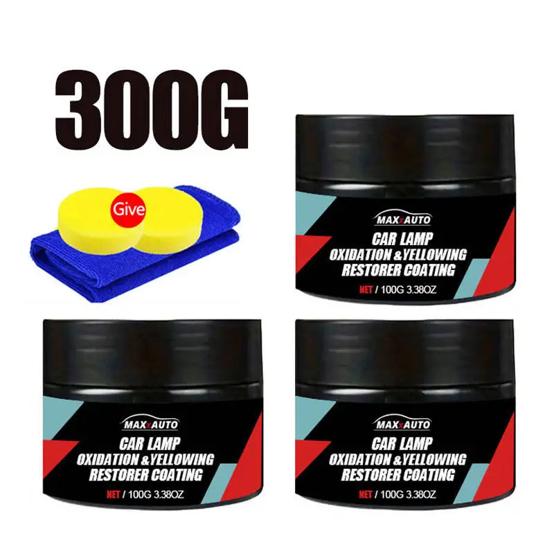 Kit Restaurador de Farol Automotivo Polimento Removedor de Oxidação
