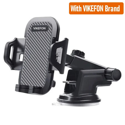 Suporte de Celular Veicular com Ventosa Ajustável para Painel ou Vidro