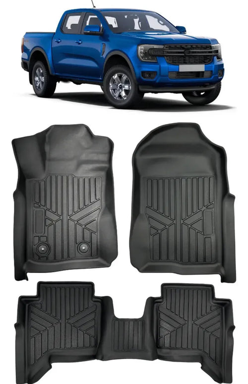 Tapete Bandeja Premium Ford Ranger 2024 a 2025 Jogo Completo
